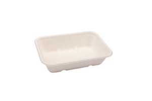 Suikerriet Maaltijdbakken 500 ml,18 x 12,5 x 4,5 cm beige